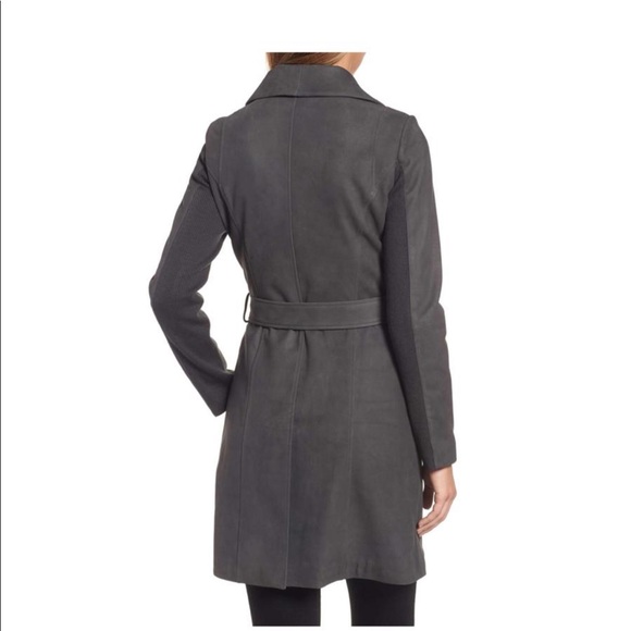 Elie Tahari leather coat NWT - Picture 3 of 8